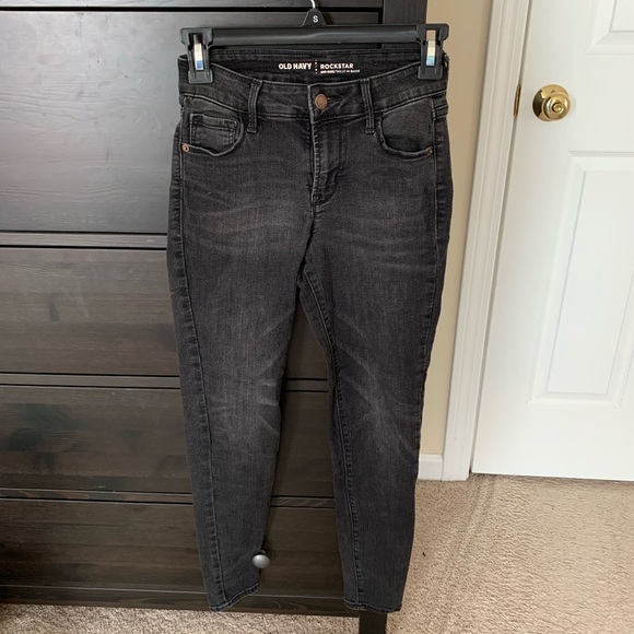 Old Navy Denim - old navy rockstar jeans